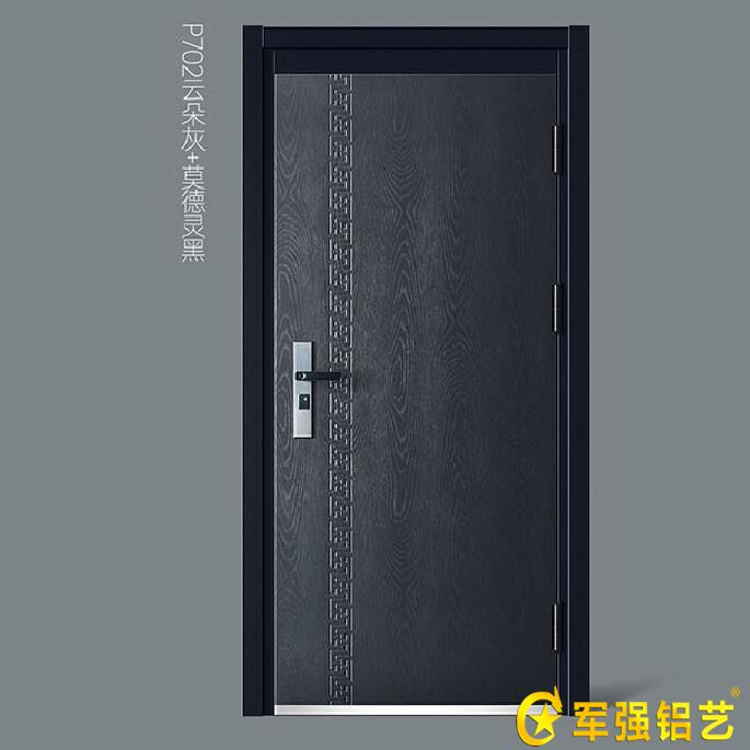高端豪華甲級防盜韓式拼接門
